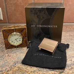 Jay Strongwater Mini Desk Clock